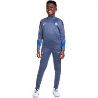Nike Ensemble de survêtement Dri-Fit Strike pour jeunes, bleu diffusé, bleu Lyon, sable, taille XS