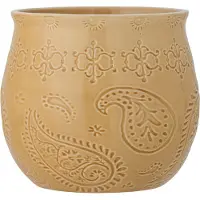 Bloomingville Pot De Fleurs Rani | Jaune | Grès | 82054218