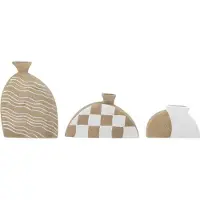 Bloomingville Nezha Deco Vaas | Nature | Terre Cuite | 82058365