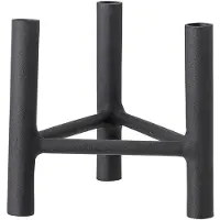 Bloomingville Deeb Bougeoir | Noir | Aluminium | 82052369