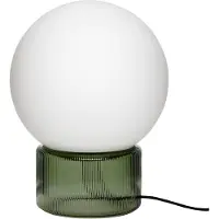 Hubsch Lampe De Table Bol Blanche | 991201