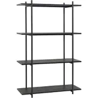 Hubsch Standard Errage Armoire Seulement Large Noir | 020804F