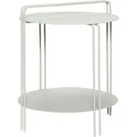 Hubsch Table D'appoint Carry Gris Clair | 990833