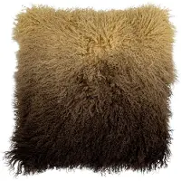 Bloomingville Coussin Pour Violon | Marron | Peau D'agneau Tibétaine | 82055313