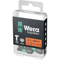 Wera Embouts 25 mm 1/4"