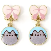 Pusheen Clous d'oreilles de - Bow - pour Unisexe - couleur or - Taille Standard