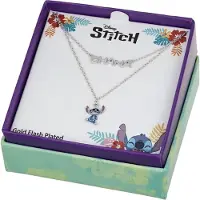 Disney Stitch Ohana, (Argent)