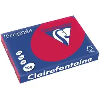 Clairefontaine Cerise A3 Papier couleur 80 g/m² (500 feuilles)