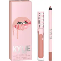 KYLIE COSMETICS Set Velvet Liquid Lipstick And Lip Liner (700 Bare)