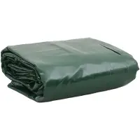 vidaXL Bâche de protection vert 1,5x20 m 650 g/m