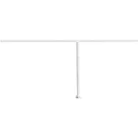 vidaXL Supports pour stores blancs 600x245 cm Fer