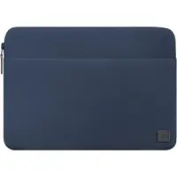 Uniq Pochette ordinateur 14 pouces Vienna - Pochette recyclé - Indigo Blue