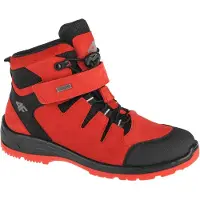 4F Junior Trek HJZ21-JOBMW253-62S, Chaussures de trekking, pour garçons, rouge, taille : 31