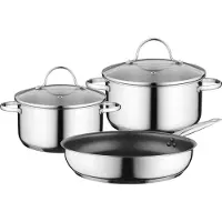 NEFF BSHG Set de 3 pièces composé de 2 casseroles + 1 poêle Z943SE0