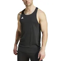 Adidas T-Shirt fonctionnel 'Adizero' noir / blanc