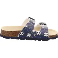Superfit Sandales bleu nuit / vert / noir / blanc