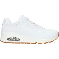 SKECHERS Baskets basses 'Uno - Stand On Air' blanc