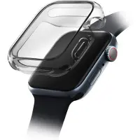 Uniq Coque Garde Hybrid pour Apple Watch 7 / 8 / 9 - 45 mm - Smoked (Tinted Grey)