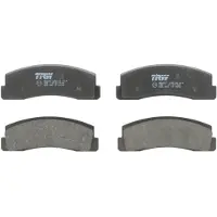 TRW Jeu de plaquettes de frein GDB265, avant