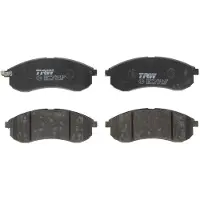 TRW Jeu de plaquettes de frein GDB3380, avant
