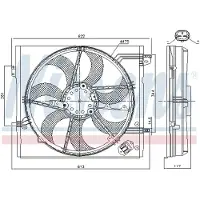 Nissens 85946 Ventilateur de radiateur