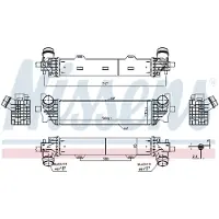 Nissens Refroidisseur d'air de suralimentation