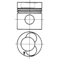 KOLBENSCHMIDT Piston 92581610