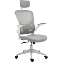 Vinsetto : chaise de bureau ergonomique avec fonction bascule et appui-tête