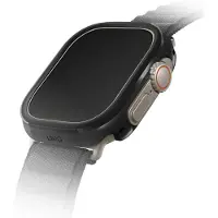Uniq Etui Valencia Apple Watch Ultra/Ultra 2 49Mm Czarny/Midnight Black