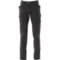 Mascot Accelerate 18178 Big Thigh Pockets Work Pants Noir 46 / 30 Femme