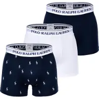 Ralph Lauren Boxers 'Classic' bleu marine / blanc