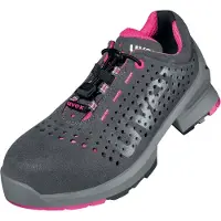 Uvex chaussures de sécurité 1 ladies perforées S1 gris/rose taille