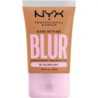 Nyx Professional Makeup Bare With Me Blur Tint 08 Golden Light Foundation Marron Femme