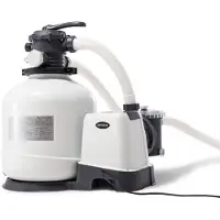 Intex Filtration à sable Krystal Clear 9,2m3