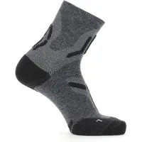 UYN Chaussettes de Randonnée UYN Homme Trekking 2In Merino Mid Grey Black-Taille 35 - 38