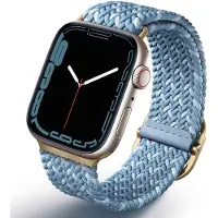 Uniq Bracelet tressé Aspen Designer Edition pour Apple Watch | 38/40/41/42 mm - Cerulean Blue