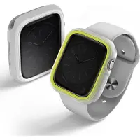 Uniq Etui Moduo Apple Watch Series 4/5/6/7/8/9/Se/Se2 44/45Mm Limonka-Biay/Lime-White