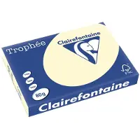 Clairefontaine Ivoir A3 Papier couleur 80 g/m² (500 feuilles)