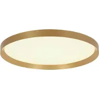 Steinhauer Plafonnier élégant Flady or Ø 40cm