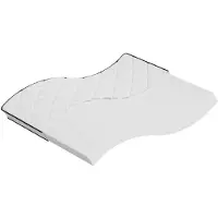 vidaXL Matelas Mousse moyennement souple 160x200 cm