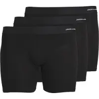 Jack & Jones Basic Bamboo Plus Boxers 3 Units Noir 4XL Homme
