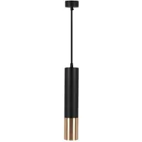 V-TAC Lampe suspendue 60x300mm noir avec or VT-977-6688