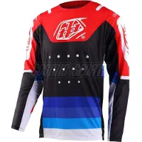 Troy Lee Designs Gp Pro Air Apex Long Sleeve Jersey Rouge,Noir 2XL Homme