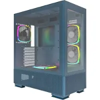 Montech SKY TWO, Midi-Tower - bleu