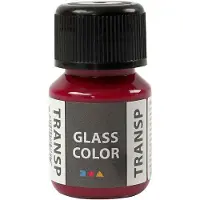 Creativ Company Couleur de verre transparente Verf - Roze, 30ml