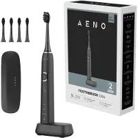 AENO ADB0004 Schallzahnbürste DB4 3 Reinigunsmodi/4 Aufsteckb. schw retail