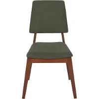 Beliani Ensemble de 2 chaises de salle à manger en bois Merrill Vert foncé Lumarko !
