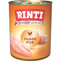 Rinti Singlefleisch Chicken Pure - Poulet monoprotéinée - 12x800 g