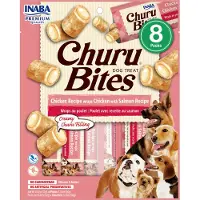 Inaba Churu Bites au poulet et saumon pour chien
