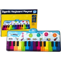 Leantoys Tapis de danse éducatif 10 mélodies
